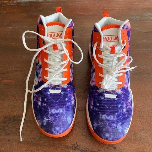 NWT MOOLAH PHANTOM 1 Kicks Women's Basketball Shoes Galaxy Orange SIZE 12 - Picture 5 of 11